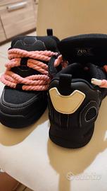 Scarpe Zara nuove con doppi lacci