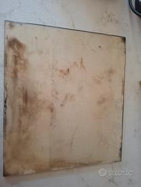 Vetro temperato  per sportello stufa a legna.