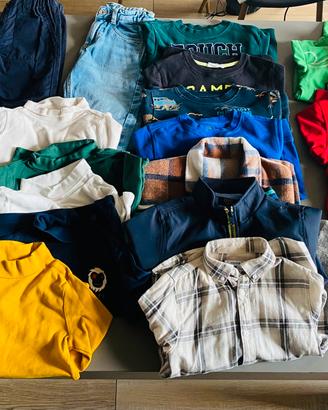 Set abbigliamento bambino 4-5 anni 23 pezzi
