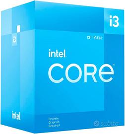 Intel Core i3-12100F, processore desktop