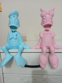 Coppia Paperino e Paperina in stampa 3D