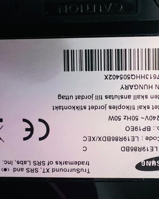 Lcd samsung 19 pollici