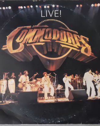 LIVE COMMODORES 2LP