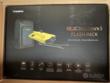 Drone Subacqueo Chasing Gladius Mini S Flash Pack