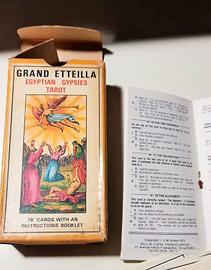 Grand ETTEILLA ou TAROTS EGYPTIENS vintage  cartom