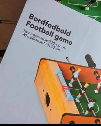 calcio balilla da tavolo