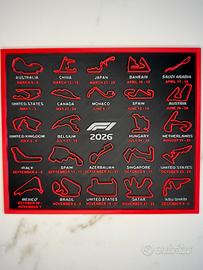 Calendario F1 2026 con date