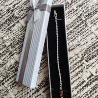 Braccialetto Tennis Swarovski Emily - Bianco