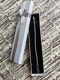 Braccialetto Tennis Swarovski Emily - Bianco