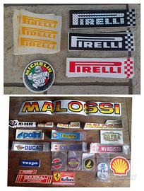 Adesivi vintage motori bici cartoni animati moto