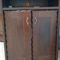 mobile per televisore legno massello buono 