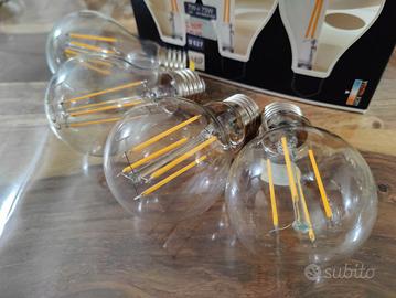 Lampadine led con filamenti
