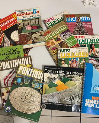 Riviste uncinetto anni 70