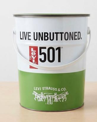 Secchiello in Metallo Vintage Levi's 501