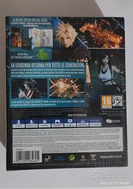 Final Fantasy 7 Remake ps4 Deluxe Edition