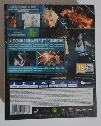Final Fantasy 7 Remake ps4 Deluxe Edition
