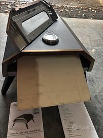 Forno pizza a gas bruciatore ad u 400 gradi