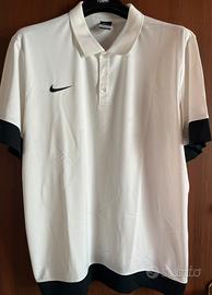 Polo Adidas Dri-Fit - Bianca e Nera - Taglia XXL