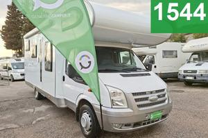 CAMPER HOBBY FORD MANSARDATO 6 POSTI SEMIDINETTE L