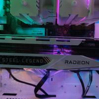 PC gaming RX7700XT steel Legend-32GB DDR5 RAM