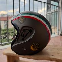 casco Jet taglia S moto scooter vintage cafe