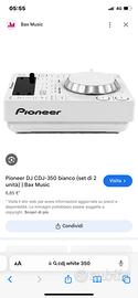 Music Pioneer DJ CDJ-350 bianco (set di 2 unità)