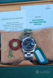 ROLEX DATEJUST 68240 SCATOLA E GARANZIA PARI NOS 