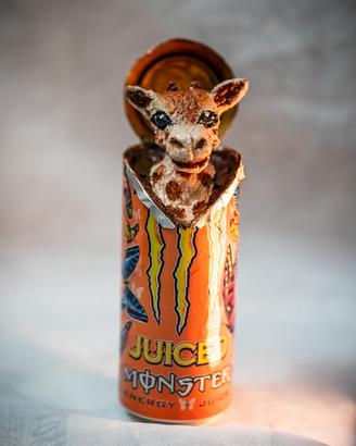 Lattina Monster Energy Collezzione Giraffa