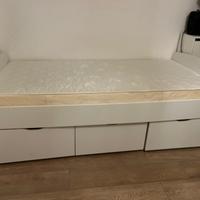 Struttura letto singolo Malm