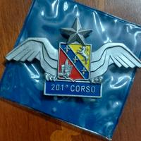 distintivo corso 201 accademia militare 