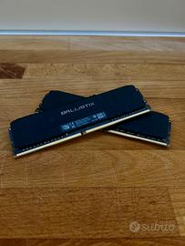 Crucial Ballistix 8gb DDR4 3200Mhz x(2)