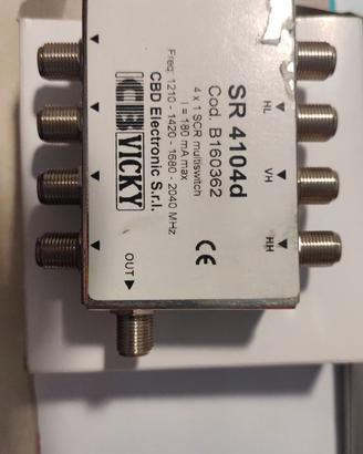 Multiswitch SAT Vicky SCR 4104d