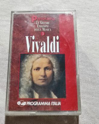 AUDIOCASSETTA MUSICA VIVALDI PANORAMA 