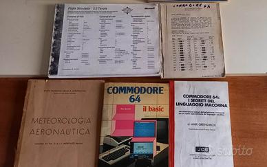 libri per commodore 64 ecc.