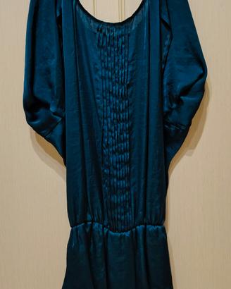 Vestito corto a mezza manica