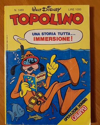 Topolino libretto Disney n.1489 del 10 Giugno 1984