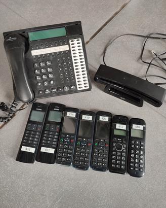 Set 8 telefoni cordless + fissi