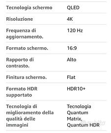 tv sansung 50 pollici