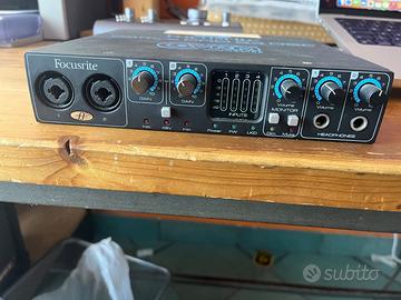 scheda audio focusrite saffire pro 24 dsp