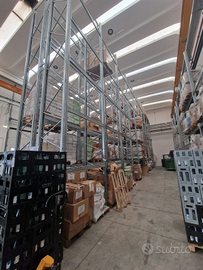 Scaffalatura industriale porta pallet