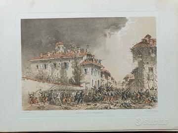 16 stampe a colori Carlo bossoli banco ambrosiano