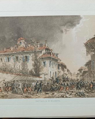 16 stampe a colori Carlo bossoli banco ambrosiano