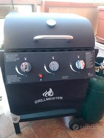 Barbecue a gas Grillmeister 3 fuochi 