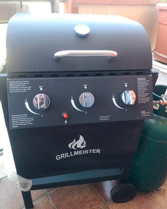 Barbecue a gas Grillmeister 3 fuochi 