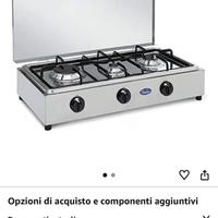 Fornello parker 3 fuochi