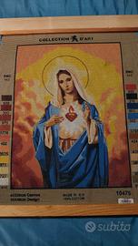 tela da ricamare a Mezzo punto 