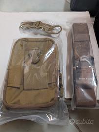 Kit cintura marsupio/borsetta e portachiavi