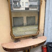 Console vintage da restaurare