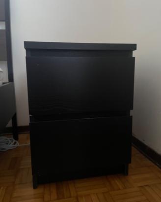 Comodino IKEA MALM color mogano