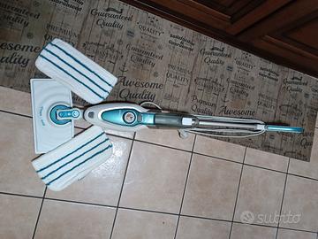 BLACK DECKER Scopa a Vapore STEAM MOP Bianca